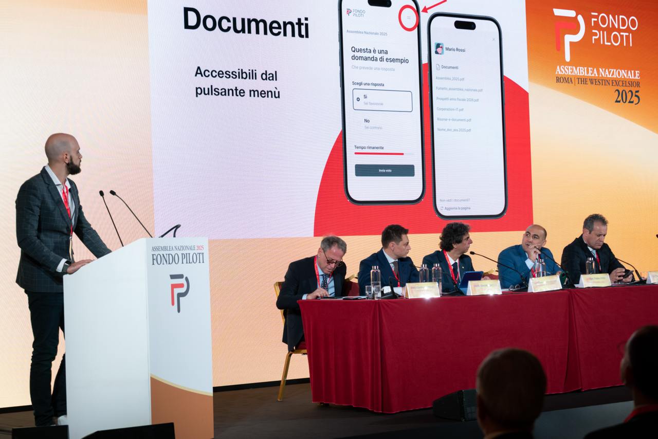 Assemblea Nazionale FondoPiloti — The Westin Excelsior, Roma